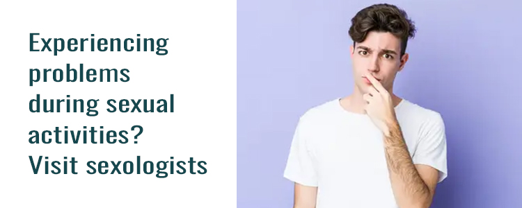 Experiencing problems during sexual activities